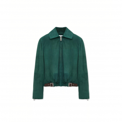 LOEWE BELTED JACKET IN SUEDE GOATSKIN S540Y34L58